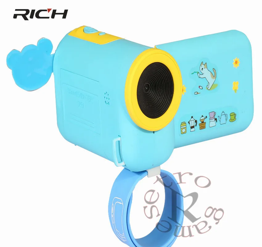 Мини DV 1/4 &quotHD CMOS 1514 пластиковая портативная Милая Детская цифровая камера LSR
