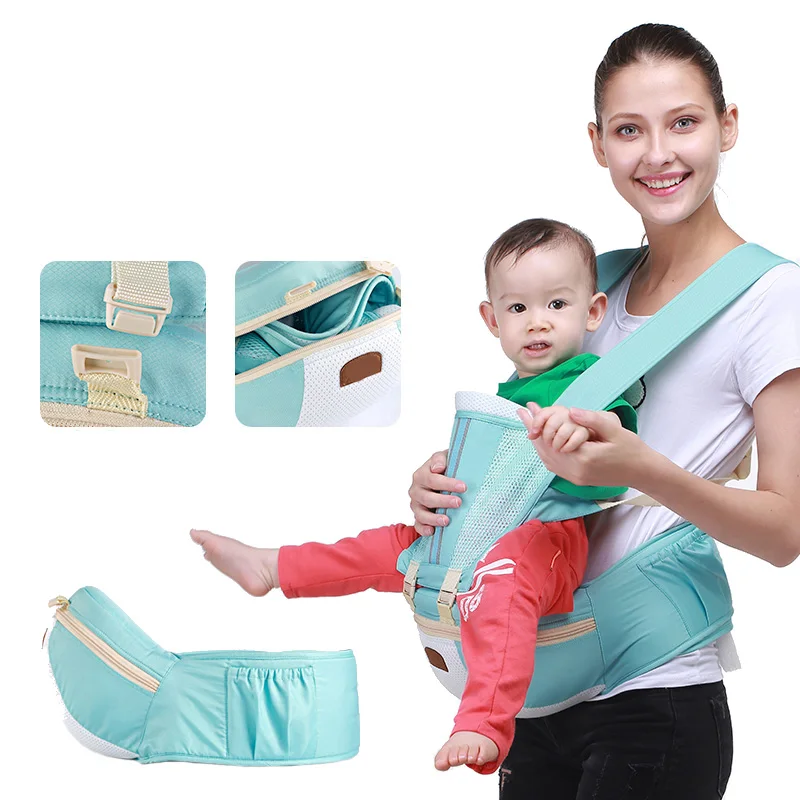 Baby Carrier Breathable Multifunction Hip Seat Baby Care Sling Wrap Rider Ergonomic Design New Fashion Backpack Carrier BB3045 (12)
