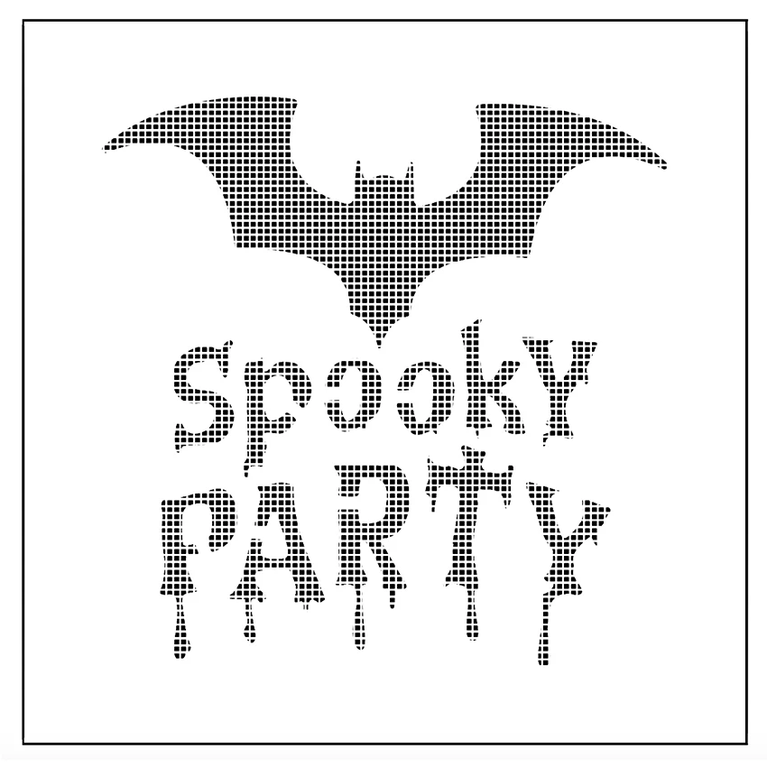 Y Party Bat Plastic Spray Flower Cake Stencil Wall Y Party Bat Plastic Spray Flower Cake Stencil Wall Painting Mold Pad Cupcake Fondant Baking Tool Moulds Fq4128 In Molds From Home