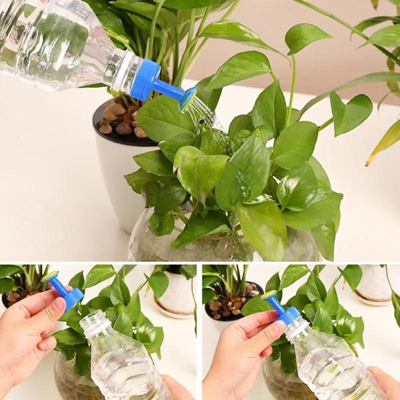 5 шт. практичный садовый растительный кран поливочная Распылительная насадка для бутылки для безалкогольных напитков поливочная насадка