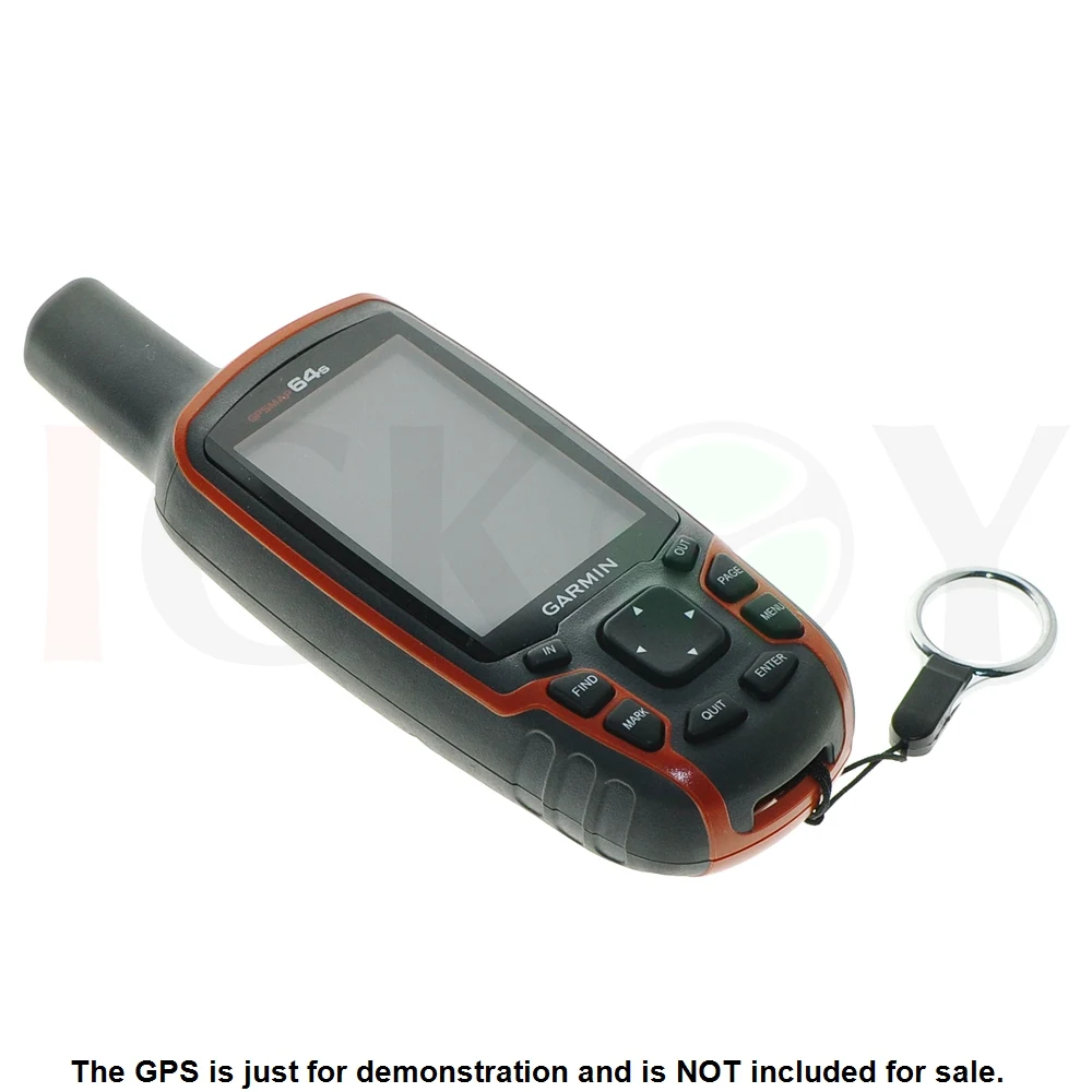Черный Съемный шейный ремешок с кольцом для туризма ручной GPS Garmin Map 62 64 62st 64st Astro 320