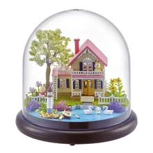 Интересный кукольный домик на весну 3D Сборка DIY бытовой креативный набор "Дом" Рождественский подарок игрушки для детей