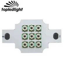 Topledlight Настройка 9 светодиодов высокой мощности 10 Вт Epileds 3535 светодиодный излучатель лампа инфракрасный ИК 940NM 4-5 в 1000mA для CCTV камеры Led