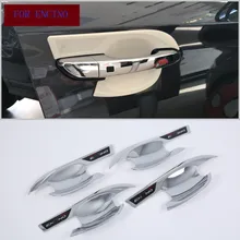 Fit For Hyundai Encino 2017 2018 2019 car styling cover detector trim ABS chrome External stick