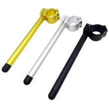 Removable 41mm Clip On Ons Fork Motorcycle Handlebar Racing Adjustable CNC Handle Bar Riser Regular Universal For Yamaha Suzuki fx cnc 7 8 37mm motorcycle handlebars regular and raise clip on fork handle bars clip on for suzuki gs500 all motorbike