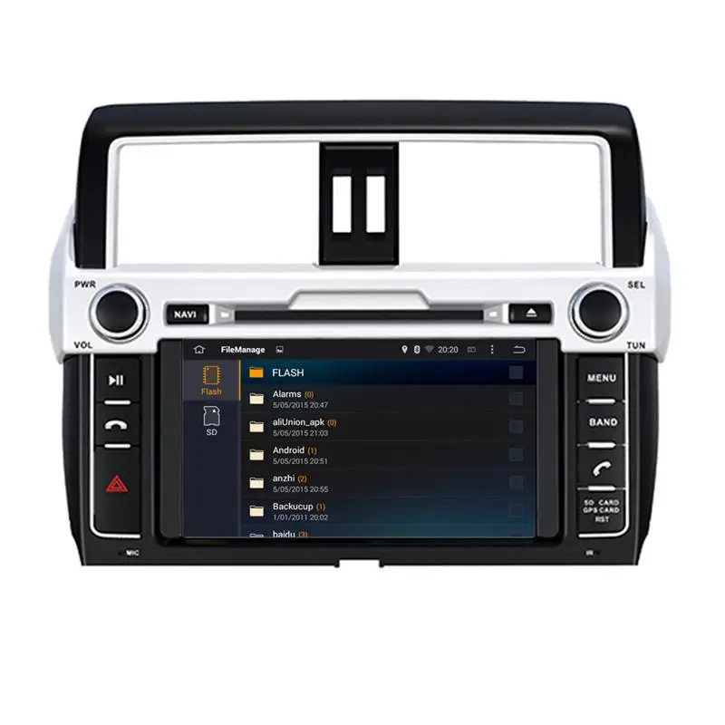 Top 8" in-dash Android Car DVD Player with TV/BT 3G GPS WIFI,Audio Radio Stereo,Car PC/multimedia headunit for Toyota Prado 2014 4 Top 8" in-dash Android Car DVD Player with TV/BT 3G GPS WIFI,Audio Radio Stereo,Car PC/multimedia headunit for Toyota Prado 2014 4