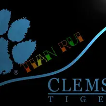 LD534-Клемсон Тигры светодиодный неоновый свет знак домашнего декора ремесла