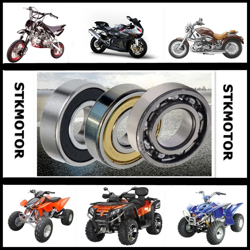 5PCS 6209 2RS Bearing 45x85x19mm Deep Groove 6209 2RS Ball Bearings