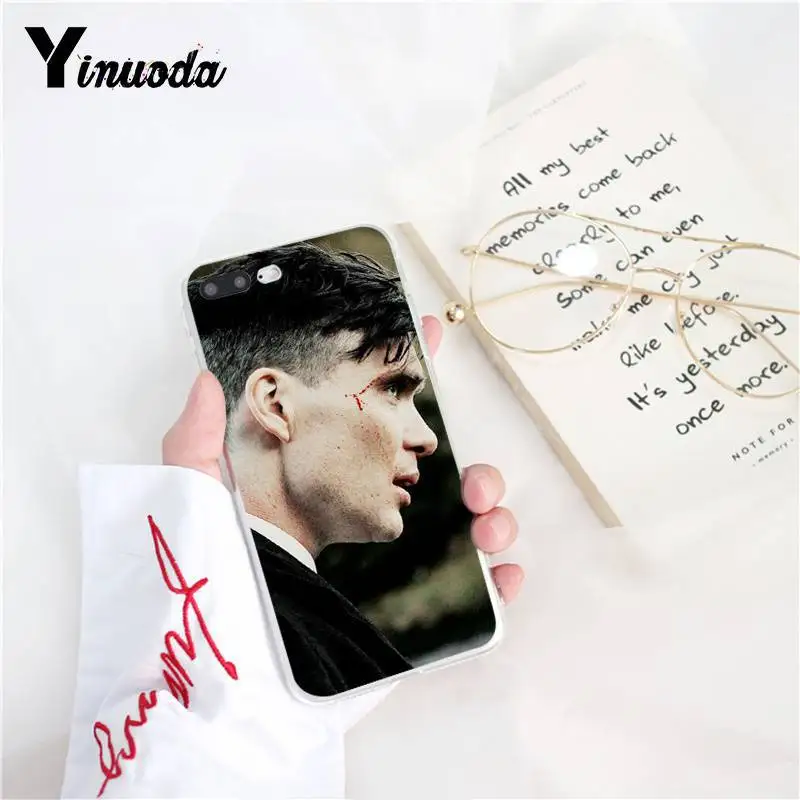 Yinuoda острые козырьки Coque PEAKY blinds шаблон мягкий чехол для телефона для iPhone 8 7 6 6S Plus X XS MAX 5 5S SE XR 11 11pro 11promax - Цвет: A15