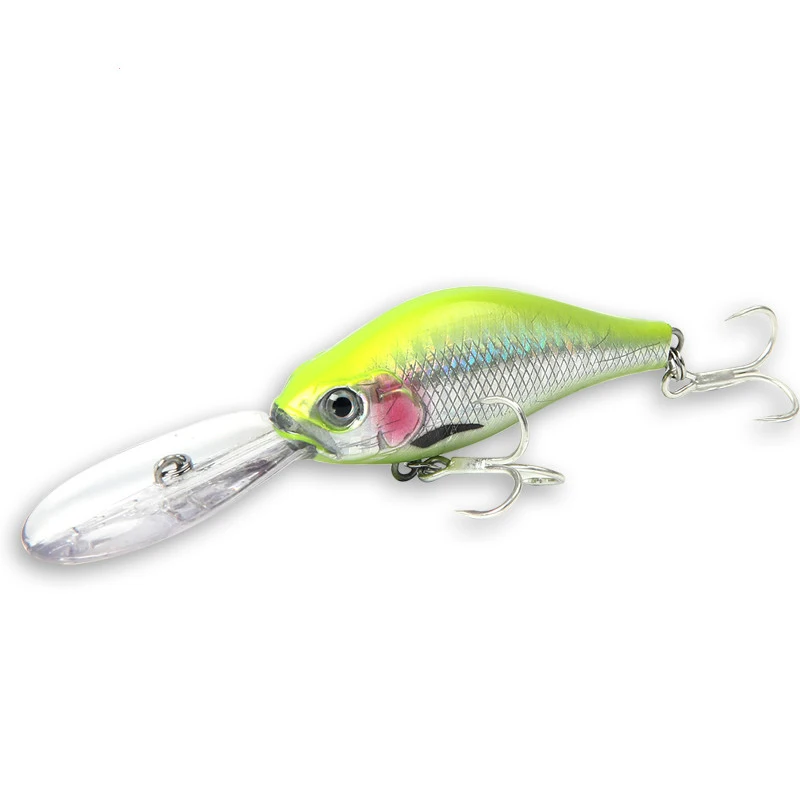 

1PCS Minnow Fishing Lures 18g 10.5cm Lifelike Wobblers With 6# Hooks peche isca artificial Swimbait g Deep Diving 1.5-2M