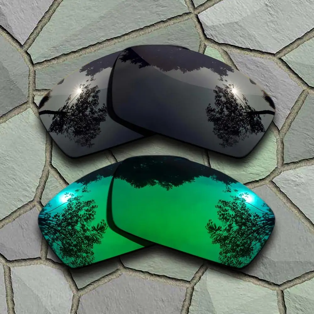 Black-Jade Green Солнцезащитные очки поляризованные Сменные линзы для солнцезащитных очков - Цвет линз: Black-Jade Green