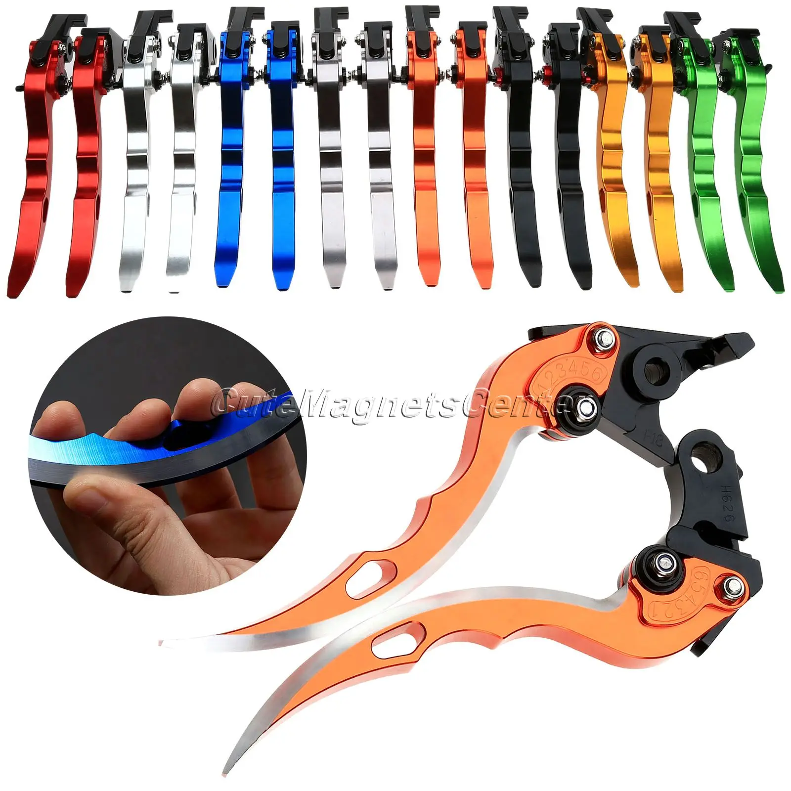 

For Ducati HYPERMOTARD 821/Strada 2013 2014 Scrambler 2015 821 MONSTER 2014 2015 CNC Adjustable Levers Brake Clutch Levers Blade