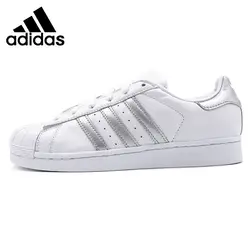 Оригинальный Новое поступление Adidas Originals SUPERSTAR Женская обувь для скейтбординга кроссовки