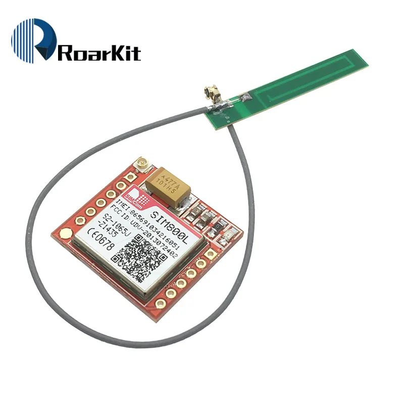 Бесплатная доставка! Самая маленькая карта модуля SIM800L GPRS GSM четырехдиапазонная