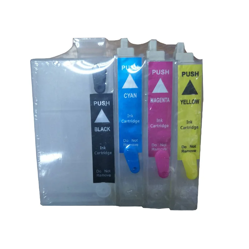 27 27XL Empty Refillable Ink Cartridge For Epson WorkForce WF 3620DWF WF 3640DTWF WF 7110DTW WF