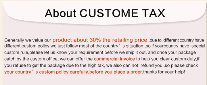 4 customs tax