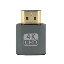 VGA, HDMI заглушка виртуальный Дисплей эмулятор адаптер DDC Edid Поддержка 1920x1080 P для видео карты БТД горной шахтер