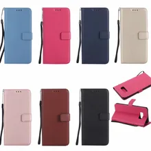 Para A3 A5 A7 J3 J5 J7 2016 2017 caso cuero cubierta monedero plegable para Samsung Galaxy S8 más S6 S7 borde S5 S4 S3 Grand Prime Coque