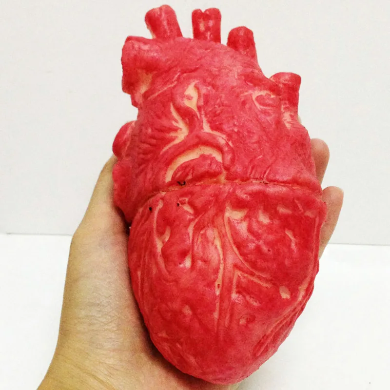 Bloody-Zombie-Food-Human-Heart-Chop-Shop-Body-Part-Organ-Halloween-Horror-Prop-Toy-Party-Accessories