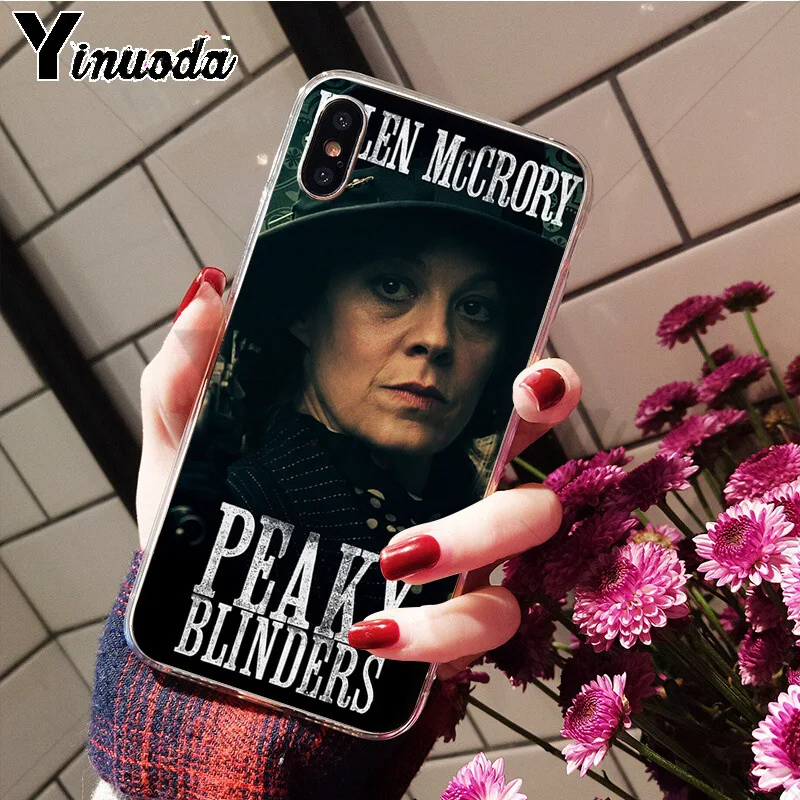 Yinuoda Peaky bliners TPU Мягкий силиконовый чехол для телефона чехол для iphone 8 7 6 6S Plus 5 5S SE XR X XS MAX Coque Shell