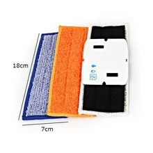 3pcs/lot Wet/Slight Wet/Dry Pad Mop for Irobot Braava Jet 240 241 Wipe Robot Cleaning Accessories