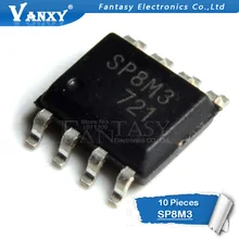 10 шт. SP8M3 лапками углублением SOP-8 8M3 СОП SMD