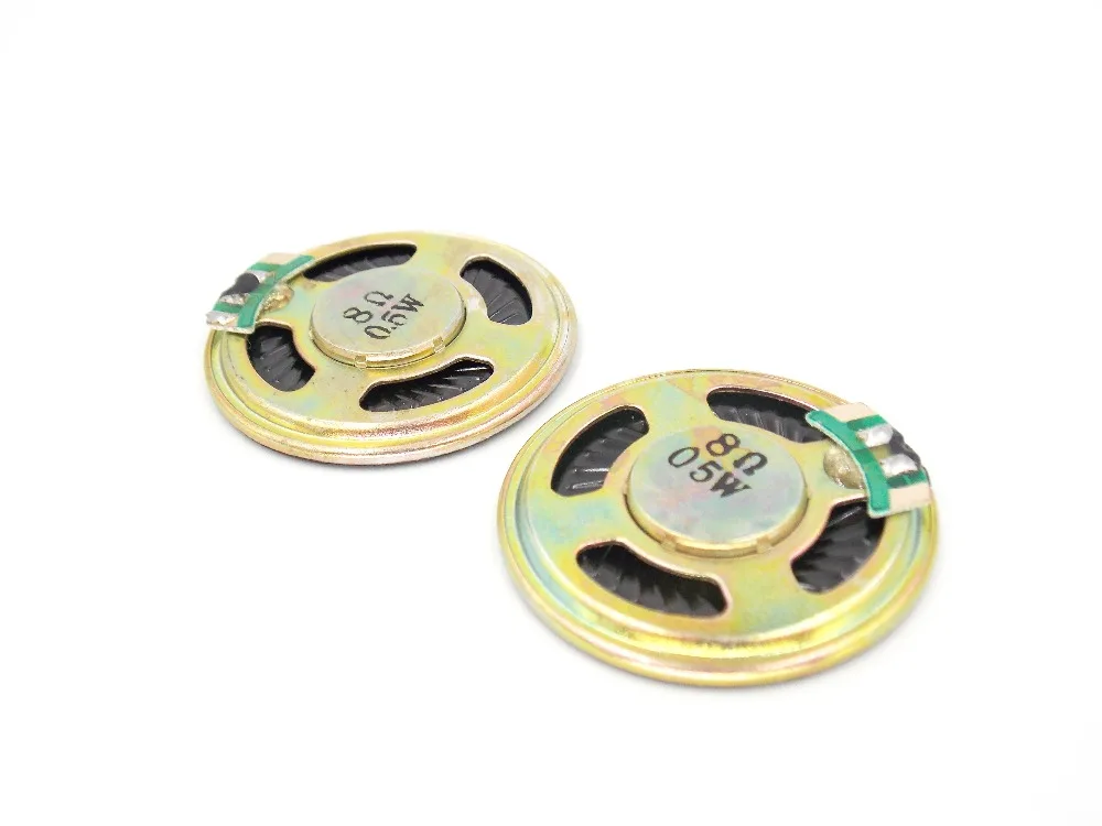 

2PCS/Lot New 8 ohm 0.5W Horn speaker 40MM 4CM diameter 8R 0.5W Small loudspeaker Wholesale Electronic