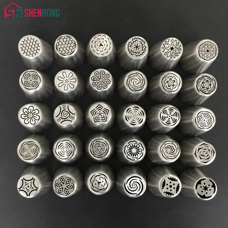 

Special Complex Design Russian Piping Tips Stainless Steel Icing Nozzles Pastry Cake Decoration Tools for the Kitchen Baking