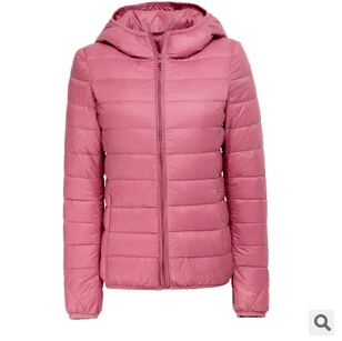 Стиль осень зима женский толстый пуховик и парка верхняя одежда брендовые модные теплые короткие куртки и пальто Большие размеры, S-3XL CP0146 - Цвет: pink