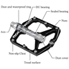 ROCKBROS MTB Cycling Ultralight Pedal Bike Bicycle Sealed DU Bearing Pedals Aluminum Alloy CRMO Non-slip Cleat Bike Part Pedals ► Photo 3/6