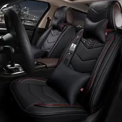 Роскошный кожаный чехол для автомобиля четыре сезона автомобильный кожаный чехол для сиденья 5 сиденье для Porsche Cayenne SUV Cayman