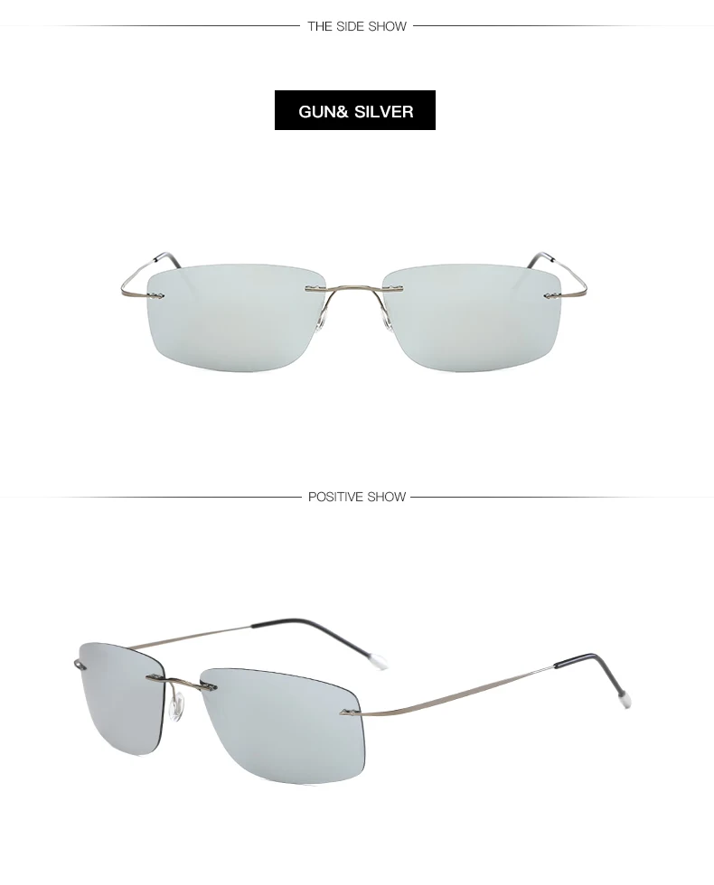 Титановые поляризованные солнцезащитные очки Квадратные оправы Polaroid брендовые дизайнерские Gafas Мужские квадратные солнечные очки для мужчин wo