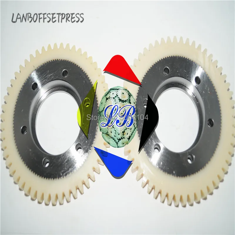 LANBOFFSETPRESS KBA gear сменная Шестерня 51 передача и 53 шестерни запасные части|Детали