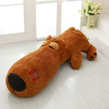 Cartoon Soft Toys Giant Stuffed Plush Animals Dog Dolls Peluches Grandes Cute Pillow Chien En Peluche Toys For Children 60G0375