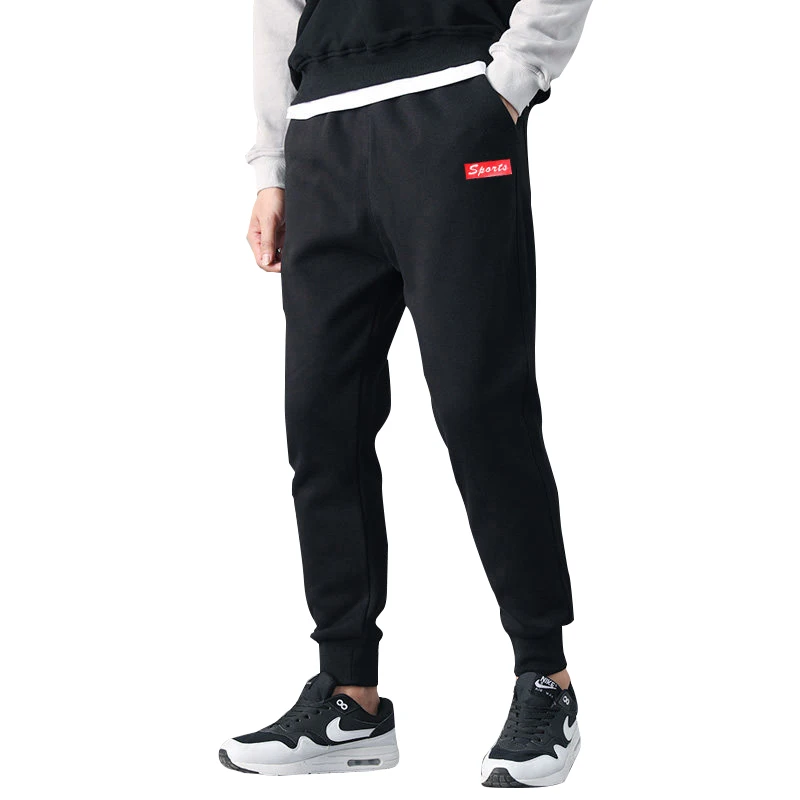 

2019 Men's Sweatpants Tracksuit Pants Joggers Mens Gyms Fitness Jogging Pant Fashion Men Casual Trousers Track Pants