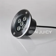 5X1Watt светодиодные подземный прожектор IP65 Похоронен освещение Светодиодная лампа открытый свет 12 В или 24 В или AC85-265V