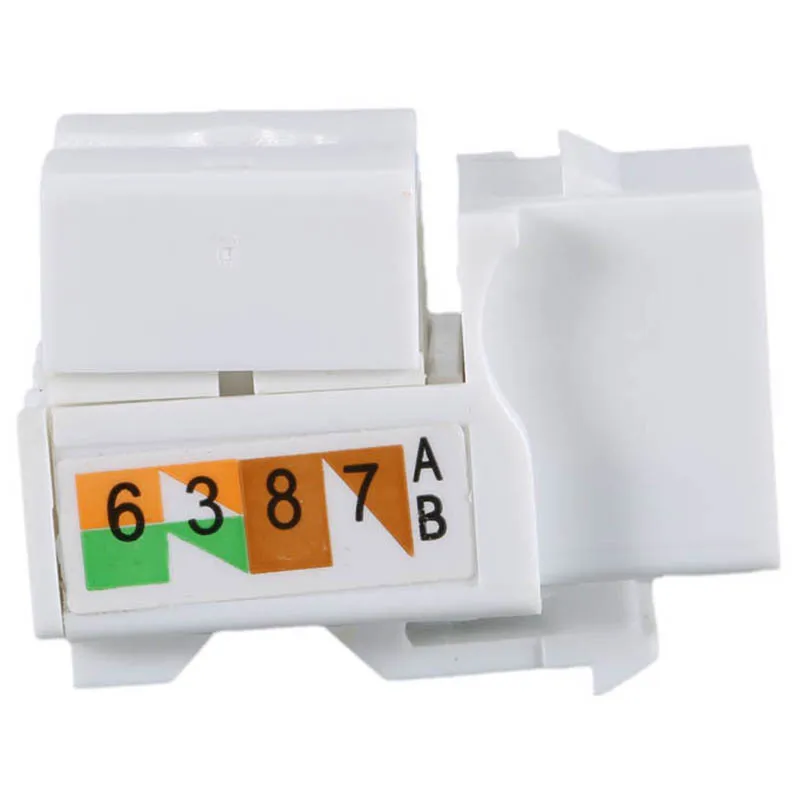 

50 Pcs Generic Cat6 RJ45 Jack Punch-Down Stand Ethernet Module Coupler
