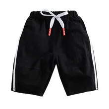 Kids Trousers baby boy clothes Summer Children Boys Solid Print Pants Long Length Casual Baby Cotton Pants