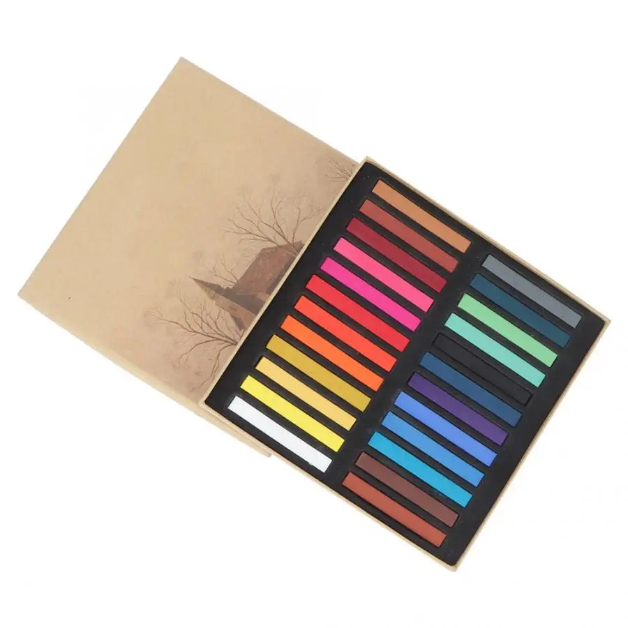 

Multi-color Square Shape Artist Drawing Pastel Sketch Pencil 12/24/36/48 Assorted Colors Set Drawing Pastel Set