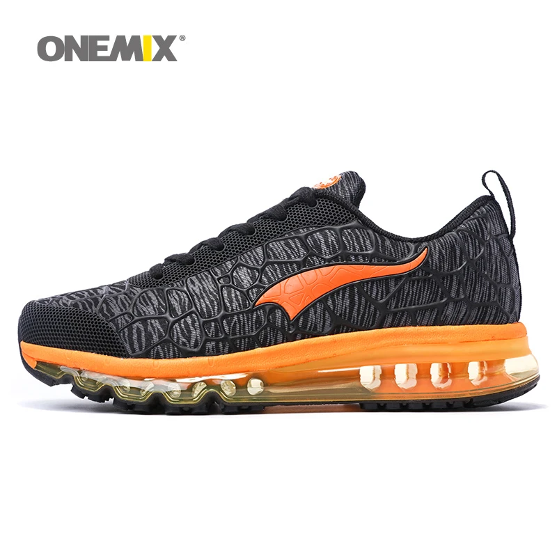 ONEMIX Man Running Shoes For Men Nice Run Athletic Trainers Black Zapatillas Sports Shoe Max Cushion Outdoor Walking Sneakers