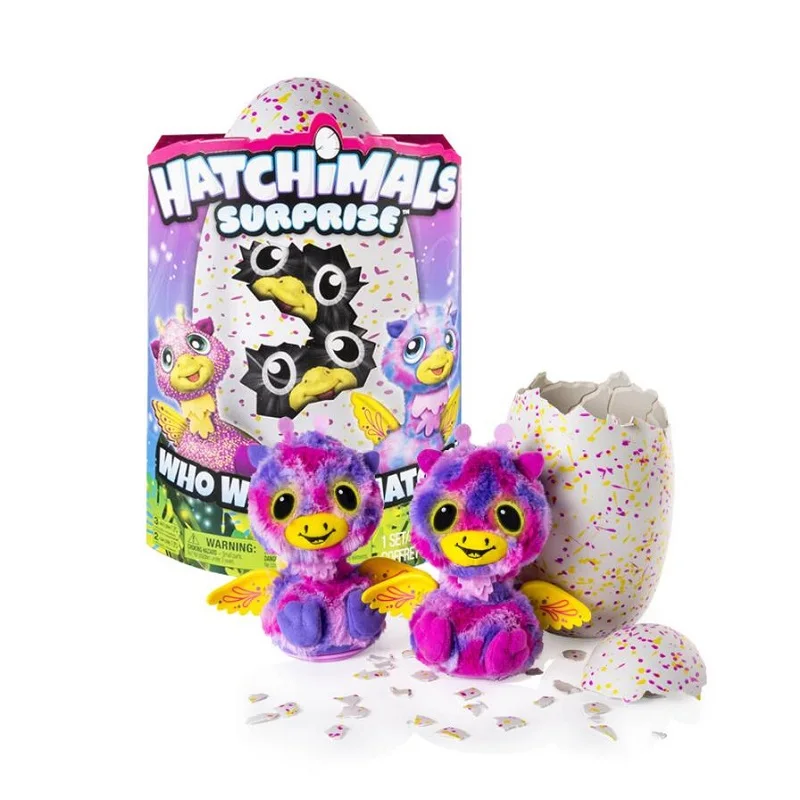 

Hatchimals Magic Eggs Incubate Twins Egg Trolltech Intelligent Early childhood Puzzle Plush Toys