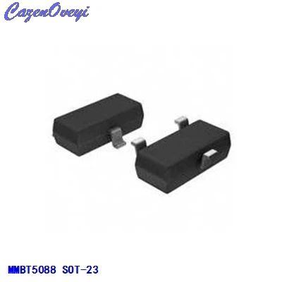 

100pcs/lot MMBT5088 TRANSISTOR GP NPN AMP SOT-23 MMBT5088 5088 T5088 BT5088