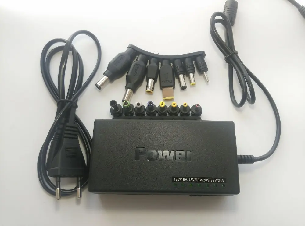 

100w Universal AC power adapter charger power supply for laptop/Mobile Phone/Notebook/tablet with USB output 12v-24v automatic