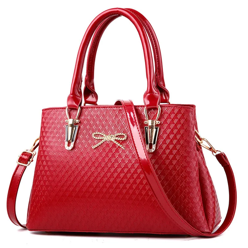 

MONNET CAUTHY Woman Bags Elegant Office Ladies Fashion Handbags Solid Color Wine Red Beige Black Blue Pink Newest Crossbody Tote