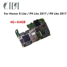 CIDI используется разблокированный для HUAWEI Honor 8 Lite/P9 Lite /P8 Lite 4 Гб+ 64 Гб материнская плата логическая плата пластина
