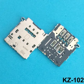

10PCS for Samsung Galaxy A6 2018/A6 plus 2018 SIM Card Slot Reader Micro SD Card Connector Socket Holder Tray Repair Part