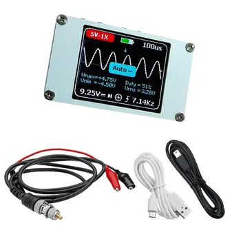 

Portable Mini Pocket Handheld Ultra-small Digital Oscilloscope 1M Bandwidth 5M Sample Rate Digital Oscilloscope Kit