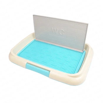 

Pet with Wall Flat Dog Toilet on The Automatic Flushing Defecation Pomeranian Dip Urine Pot Home Puppies Urinal Detachable