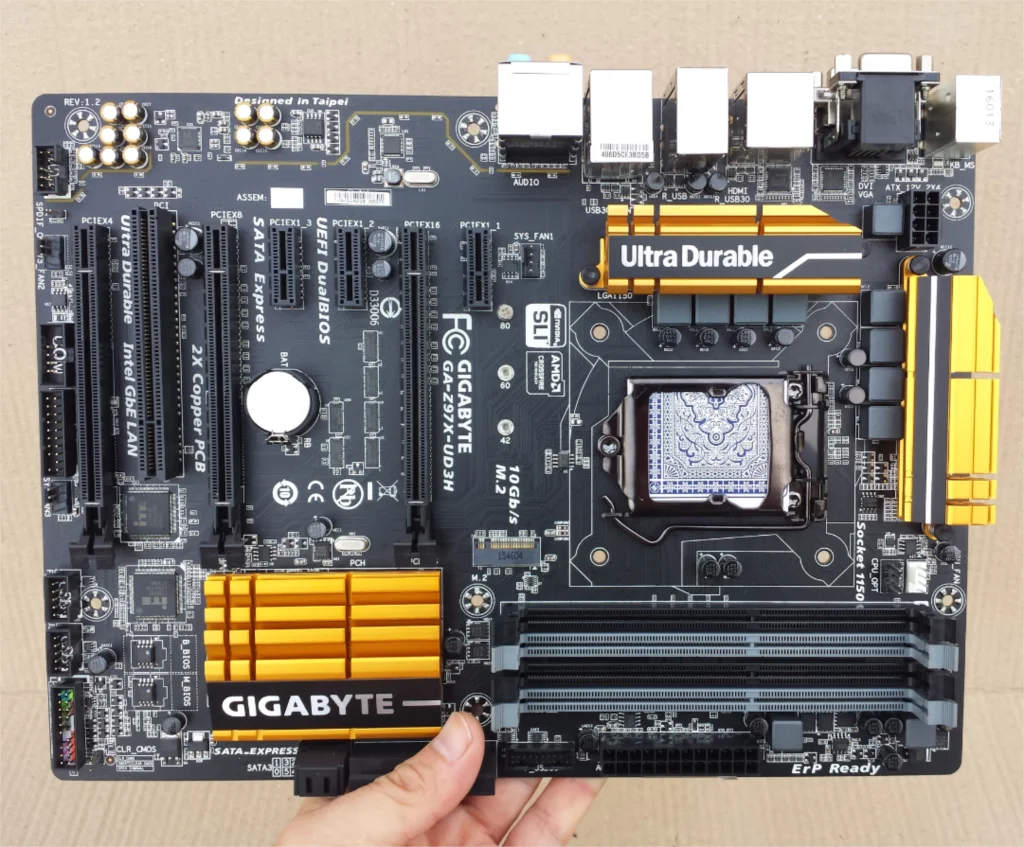 Gigabyte GA-Z97X-UD3H материнская плата LGA 1150 DDR3 USB3.0 32G для Intel Z97 Z97X-UD3H настольная материнская плата ATX системная плата Б/у