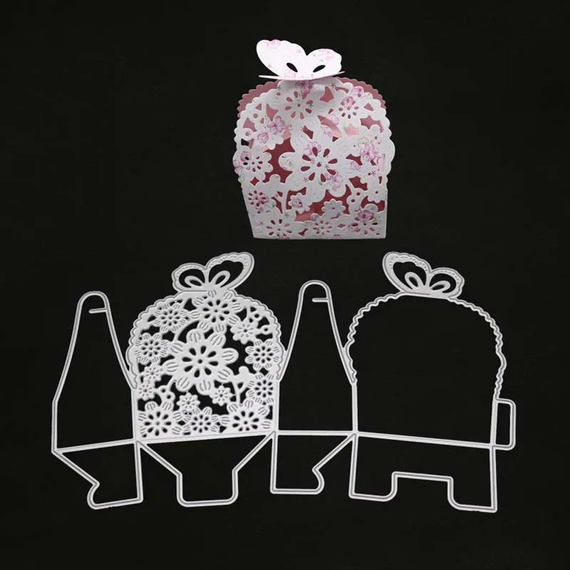 

Box dies Metal Cutting Dies Stencil for DIY Scrapbooking Embossing Cards Crafts Diecuts New 2018 fustelle natale fustellatrice